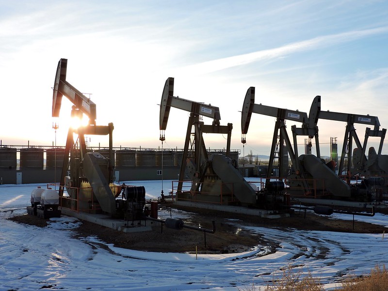 Fracking en tierras públicas del estado de Utah.