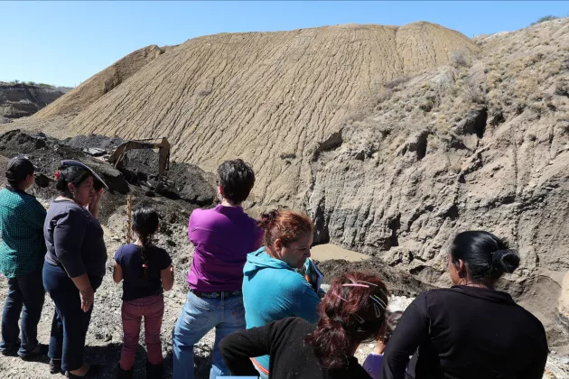 Minas clandestinas de carbón en Cloete, Coahuila