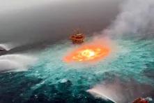 incendio golfo de México