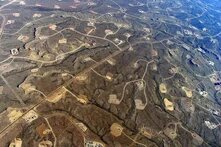 Oil and gas field, Wyoming