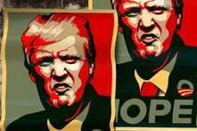 Dos posters de Donald Trump