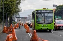 Ciclovía Gran Tenochtitlán en construcción