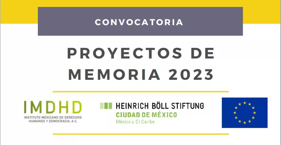Convocatoria proyectos de memoria