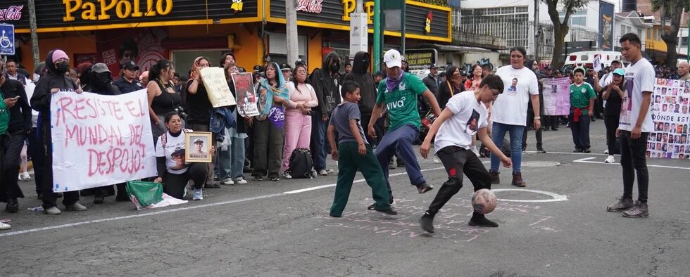 Cascarita por los desaparecidos